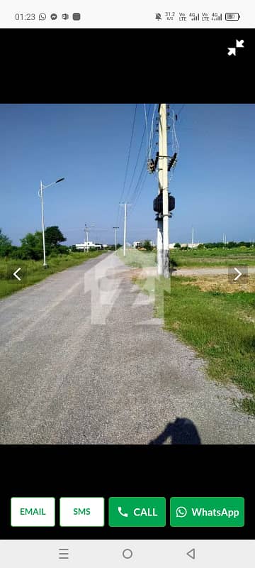 E12 2 highted plot near 70 feet road 4th plot for sale