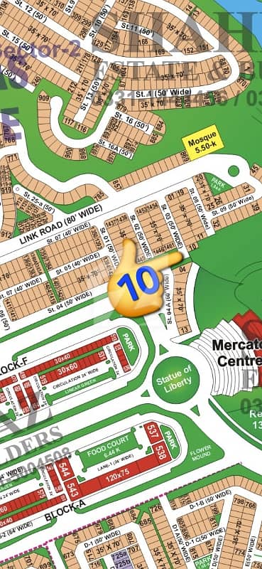 Bahria Greens (Overseas Sector-3) Lake Garden Rwp/Isb 10Marla With Extra Land Plot Available For Sale Bahria Greens (Overseas Sector-3) Lake Garden Rwp/Isb 10Marla With Extra Land Plot Available For Sale