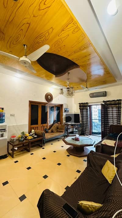 8 marla house single story at New chuburji park Block A lahore.