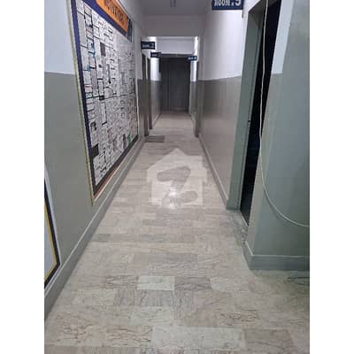 240 Sq Yards Purpose Made Ground Floor Commercial Portion 6 Rooms For Rent On 100 Feet Wide Road Near Darul Sehat Hospital, Block 15, Gulistan-E-Johar, Karachi