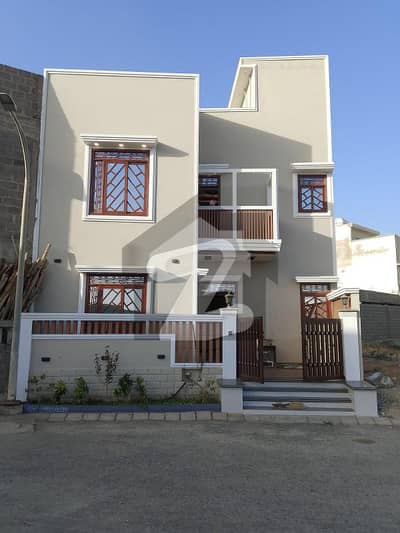 Brand New 120 Square Yard House For Sale In Block A Naya Nazimabad Near Gym Khana