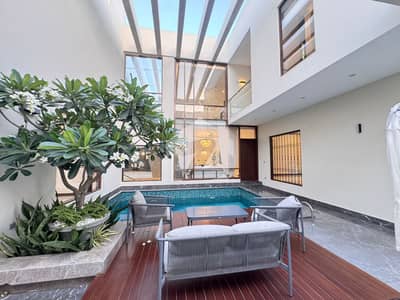 Brand New Semi-Furnished Architect-Designed Owner-Built Bungalow For Sale | Pool, Basement & Lift | DHA Karachi Brand New Semi-Furnished Architect-Designed Owner-Built Bungalow For Sale | Pool, Basement & Lift | DHA Karachi