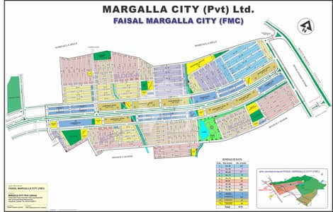 Solid sunface plot in Faisal Margalla city - fmc, Multi Gardens B-17, Islamabad