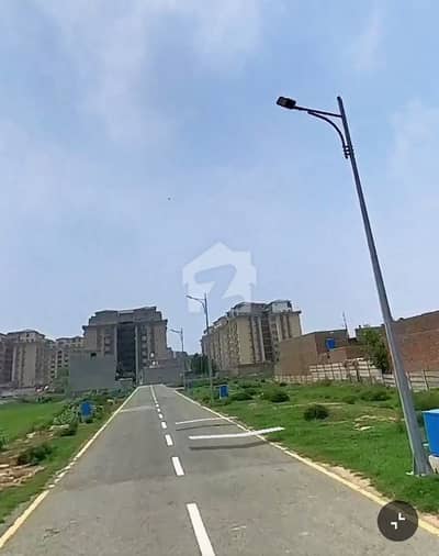50ft Road Lowest Priced Plot in DHA 9-T in PARK street ahead to Main Boulevard