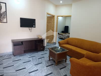 700 Sq Ft Fully Furnished 2-Bed Apartment Near Islamabad Highway 60k