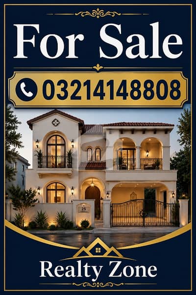 5 Marla Brand New Spanish Designer House for sale