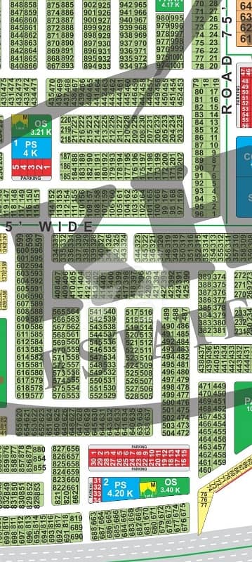 LDA city Lahore L block 10 Marla corner on ground carpeted road possession available