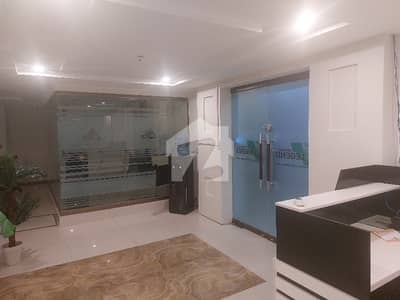 Fully Furnished Office On Jinnah Avenue Available For Rent