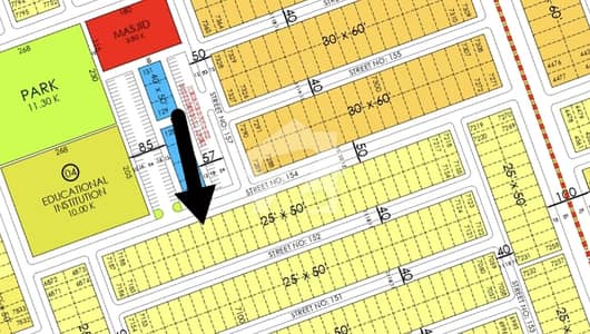 Near To Masjid Ibrahim and 50 Ft road Plot