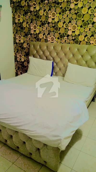 Outclass Fully Furnished studio apartment 2Bed room attached Wadroom lounge kitchen