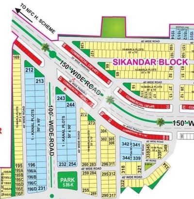 Commercial Plot for Sale Bahria Town Lahore | Prime Sikandar Commercial Location