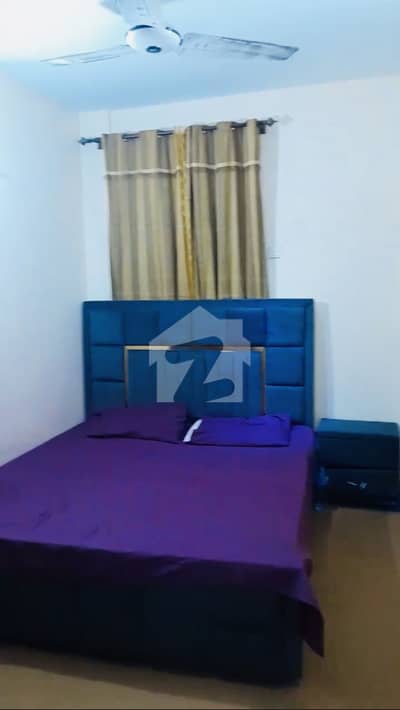 Furnished 2 Bedroom Flat Available For Rent Telegarden F-17 Mpchs Islamabad