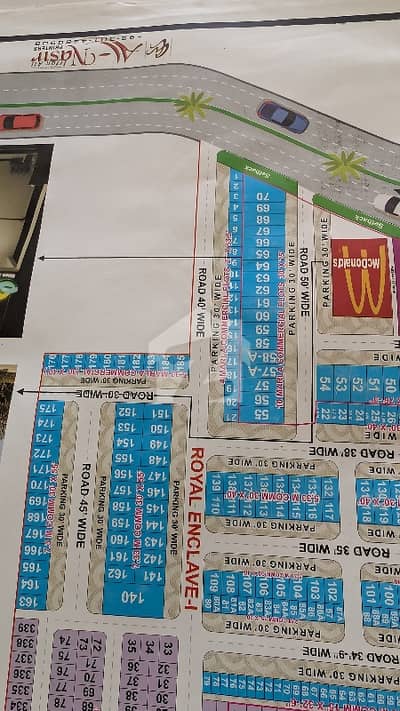 Fair-Priced 2 Marla Commercial Plot Available In Etihad Town Phase 1