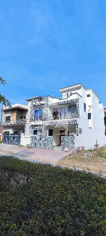 7 Marla Brand New Double Storey House For Sale In Islamabad Jinnah Garden Nearby Islamabad Highway