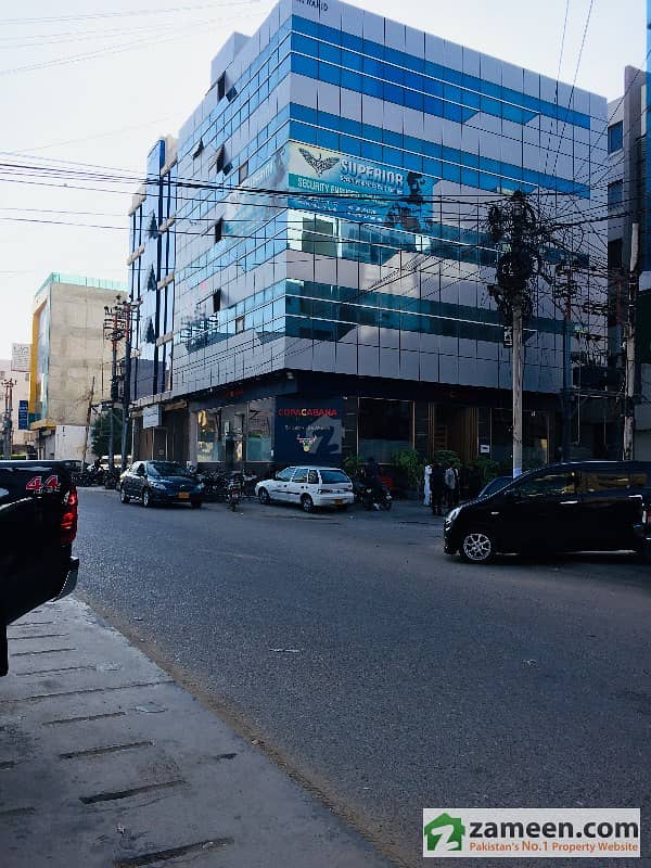Semi Furnished 1020 Sq. Feet Office Available For Rent In Small Shahbaz