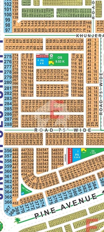 LDA city Lahore E one kanal corner on ground carpeted road possession available ready to construction plot for sale