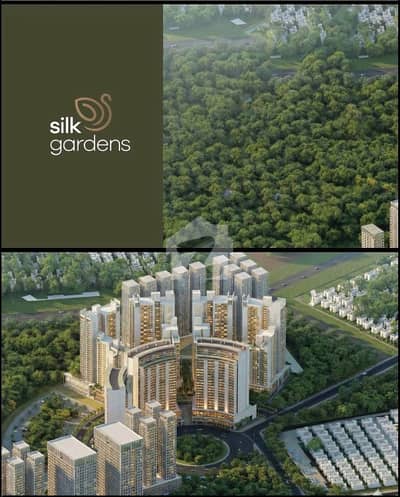 Silk Garden The Palms By Naya Nazimabad Flat For Sale on Booking on Easy Instalment Plan.