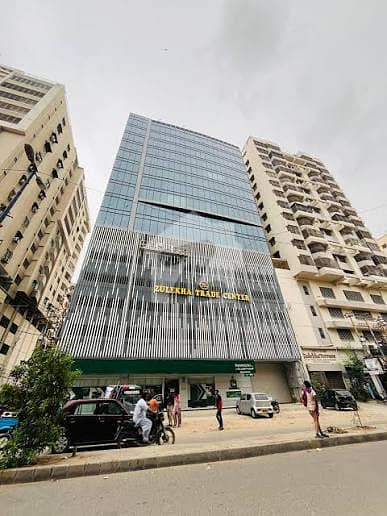 OFFICE AVAILABLE FOR RENT IN ZULEKHA TRADE CENTRE "BAHADURABAD"