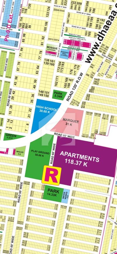 1 Kanal Prime Location Plot Close to 128 Kanal Theme Park