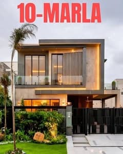3 Years Installments Plan 10 Marla Brand New House For Sale In Park View City