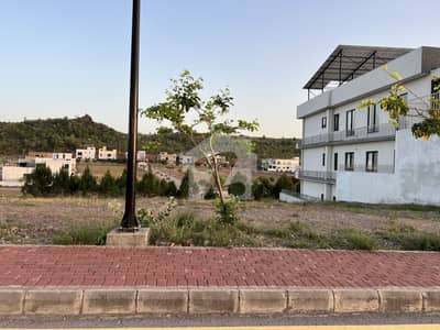 10 Marla Plot For Sale Back Open Back Green Belt Sector F-1 Bahria Enclave Islamabad.