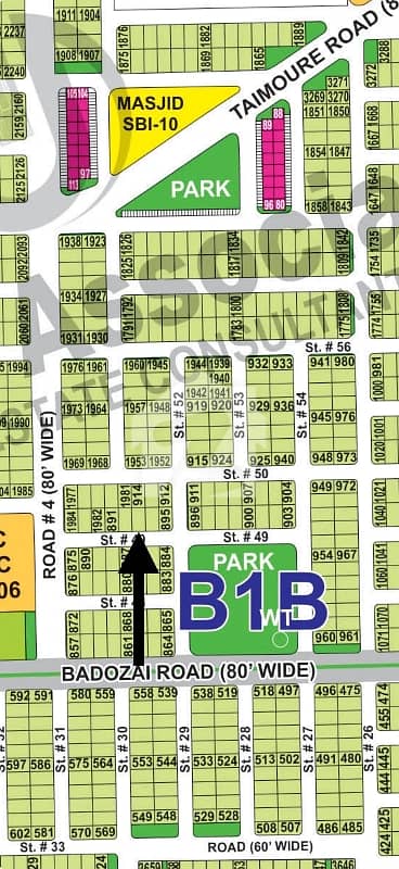 10 Marla Prime Location Plot Near To Park Possession Sector Available For Sale in DHA Multan
