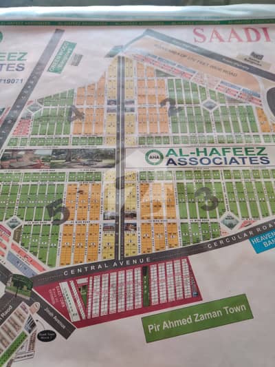 Saadi Town Block 3 Corner PLot For Sale