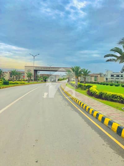1 kanal plot on main double road with 14 feet green-belt is available for sale in DHA Peshawar