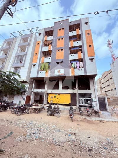 Mushtaq blessing 1 bed lounge 4th floor with roof sector 5/D surjani townKarachi