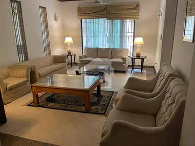 F-7 Independent Furnished Portion Available For Rent.
