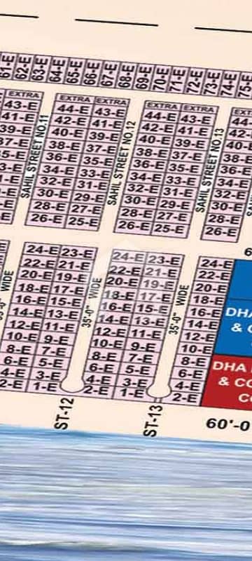 sahil street 300 yard west open next to corner plot