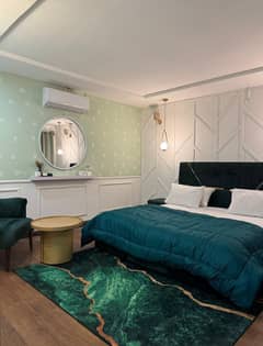 2-bedroom Luxury fully furnished apartment available for rent in Gulberg greens Islamabad