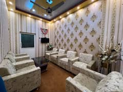 60 Square Yards Ground + 2 House for Rent Ground 2 Bed Lounge + Kitchen 1st & 2nd Floor 2 Bed Lounge West Open Solar Installed | Water Through Tanker | No Load Shedding | Near Main Road | Ideal for Large Families