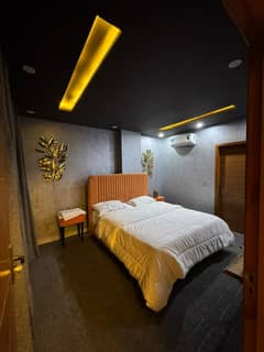Ultra Luxury One Bed Furnished Apartment Available For Rent In Quaid Block Sector E Bahria Town Lahore