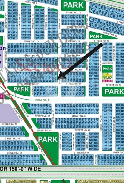 DHA Bahawalpur Sector-C Corner Extra Land Plot For Sale