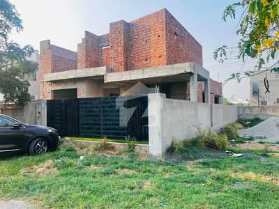 1 Kanal Ultra Luxury Gray Structure House for Sale in DHA Phase 6, Block E | Modern Elevation | Double Height Lobby | Basement