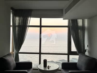 Emaar sea facing biggest 3 bed, fully furnished beautiful apartment
