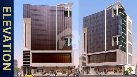 well maintained like brand new office available for sale main Shaheed e milat road near tariq chorngi