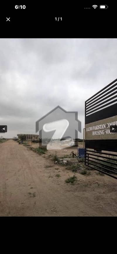 Plots available for sale in radio pakistan. Cooperative housing socitey scheme 33 karachi