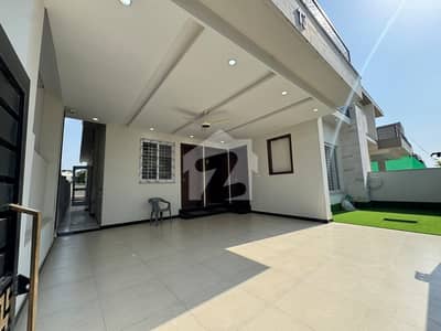 Brand New Designer House For Sale In Sector C-2 Front Open AA+ Construction Solid Wood Work 5 Bedroom Near To Gate Best Location For Living Bahria Enclave Islamabad