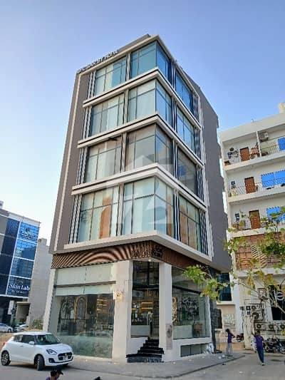 Branded Small Office Floor 3 Side Corner Eye Catching View . . Dream Location For Corporate Setup