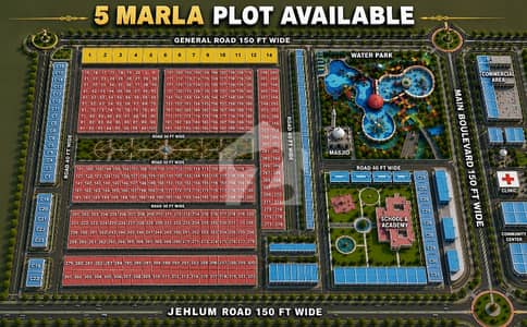 5 MARLA PLOT ON INSTALLMENTS AVAILABLE IN ETIHAD TOWN PHASE 3