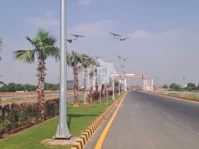 Residential L Block 5M Possession plot for Sale back 75ft road and Next to Corner Jinnah Sector LDA city Lahore