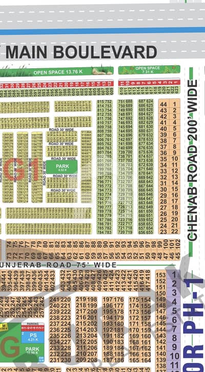 G1 Block 5M Hot Location Plot For Sale Jinnah Sector Direct Access 200ft Chenab Road