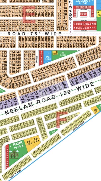 F Block 5 M Plot For Sale Possession Jinnah Sector