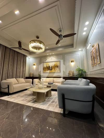 10 Marla Fully Furnished Luxury Ground Portion for Rent in Bahria Town Rawalpindi