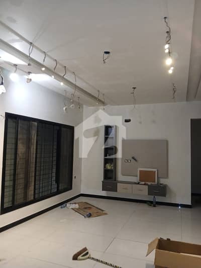 Portion For Rent Gulshan Iqbal block 7 375 square yards Ground Floor  Demand 1 Lac 50000 Final 135 3 Bed DD *Code(16647)*