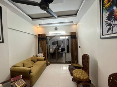 3 Bed DD Flat For Sale Corner 3rd Floor lift available West open Gulshan Iqbal block 13D2 Demand 1 Caror 35 Lac *Code(16664)*
