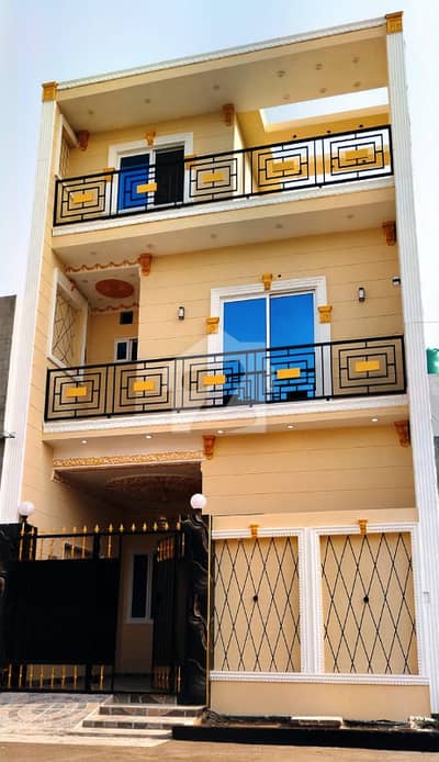 4 Marla Half Triple Storey House For sale in Al Ahmad Garden housing society 4 Marla Half Triple Storey House For sale in Al Ahmad Garden housing society