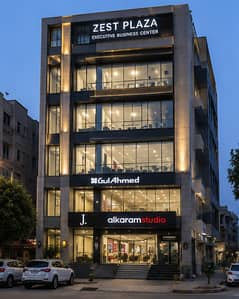 8 Marla Commercial Plaza for Sale | Basement + Ground + 6 Floors | 10 Lakh Monthly Rental Income | Bahria Town Lahore facing park + canal road